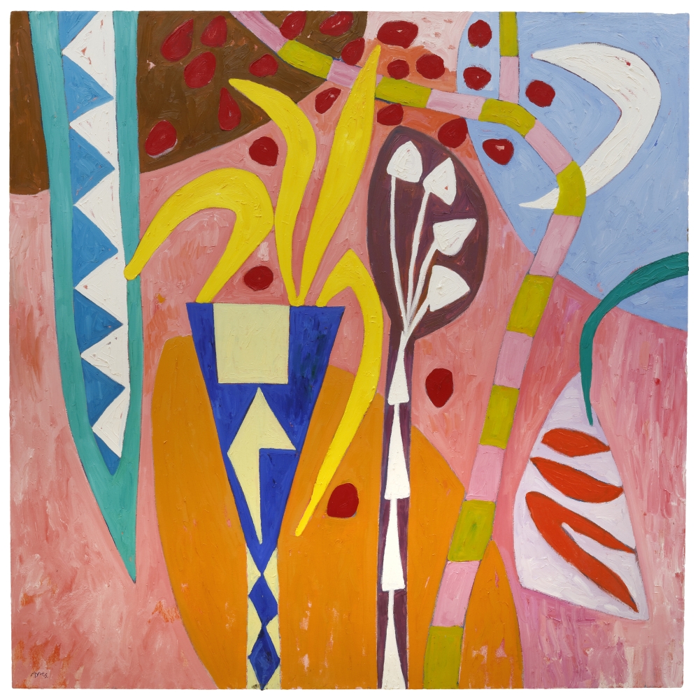 Gillian Ayres
Helen&amp;rsquo;s Glade, 2011
oil on canvas
52 1/8 &amp;times; 60 in. / 132.5 &amp;times; 152.5 cm