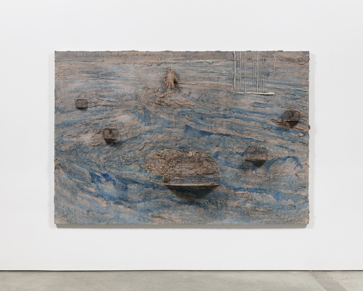 Anselm Kiefer I am holding all of India in my Hand / Ich halte alle Indien in meiner Hand, 2003