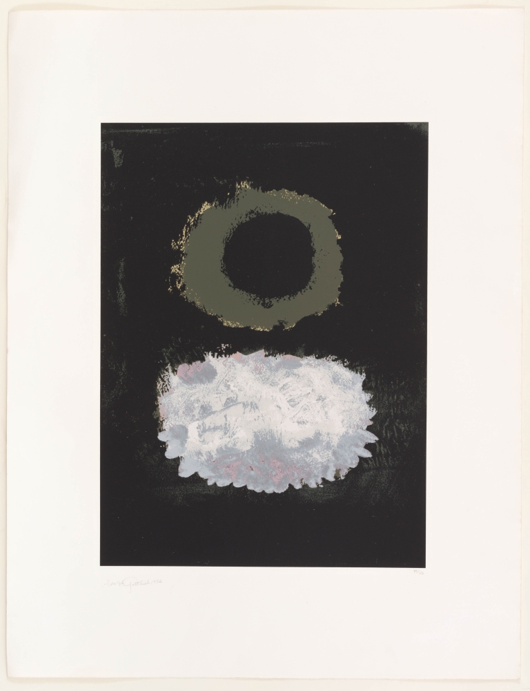 Black Field, 1972

color silkscreen, edition of 150

36 x 27 3/4 in. / 91.4 x 70.5 cm