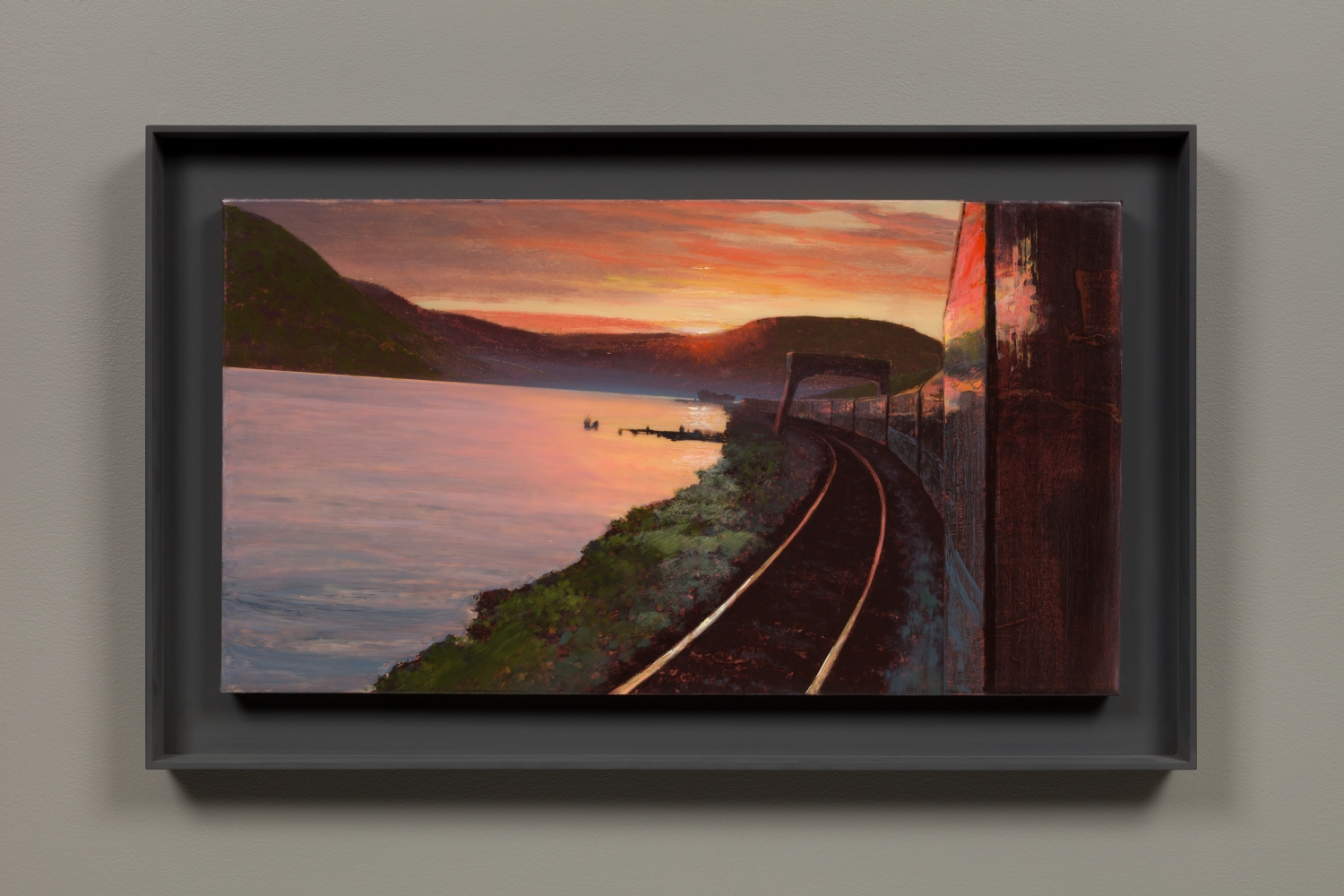 Hudson Highlands from the 20th Century Limited (Mass MoCA #288), 2018