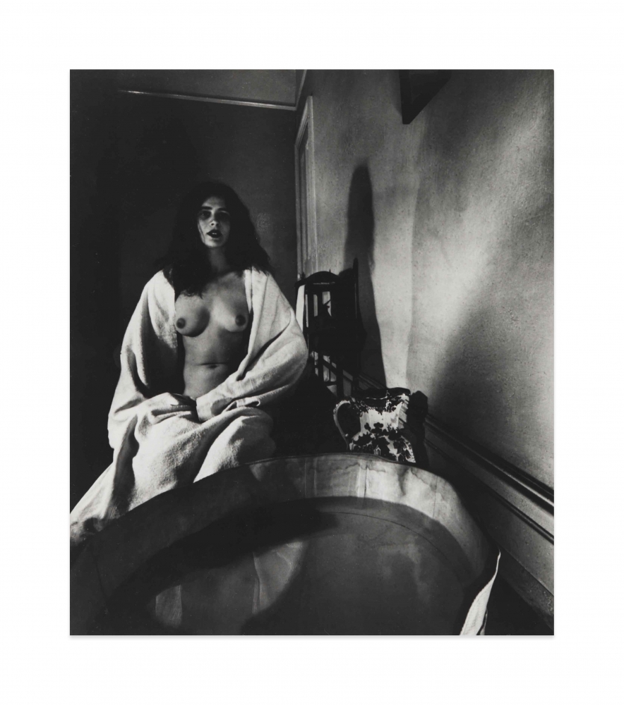 Nude, The Haunted Bathroom, Campden Hill, London, 1948, gelatin silver print mounted on museum board