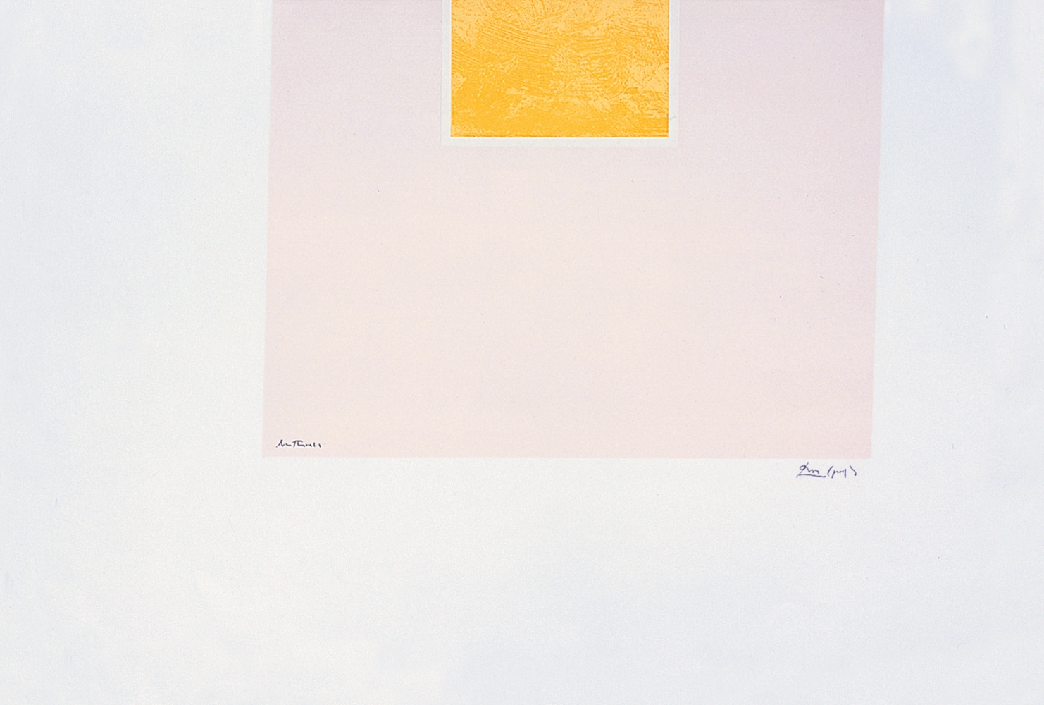 London Series II: Untitled (Orange/Pink), 1971

screenprint on white J.B. Green mould-made Double Elephant paper, edition of 150

28 1/2 x 41 in. / 71.8 x 104.1 cm