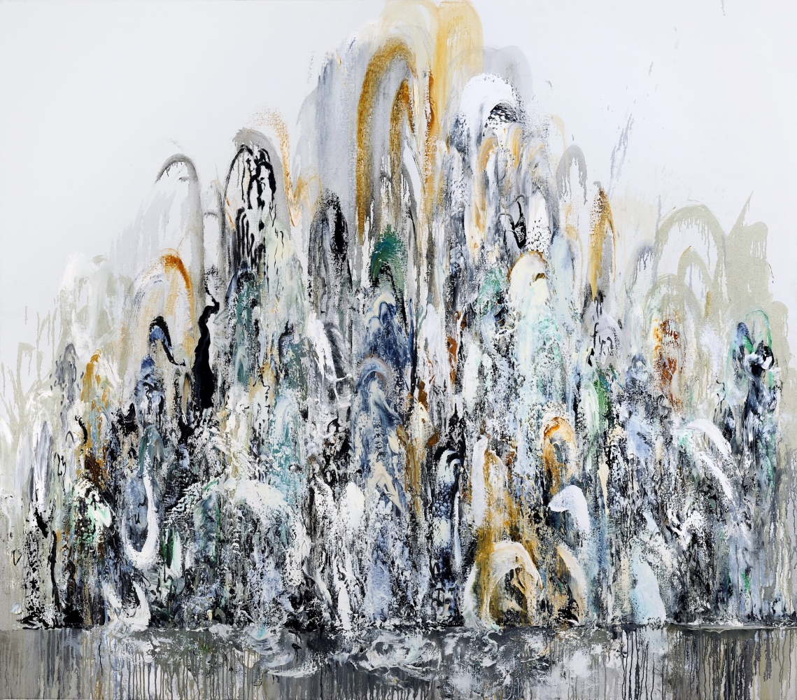 Wall of water II, 2011, oil on canvas