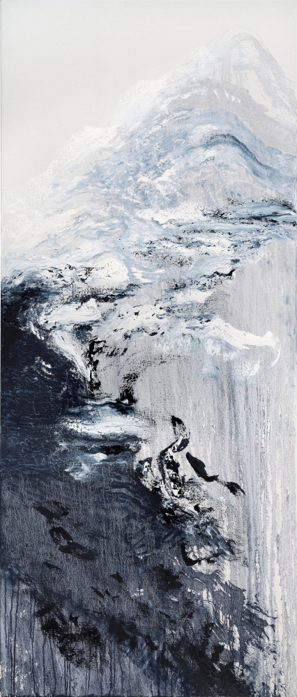 Edge XXII, 2021

oil on canvas

84 &amp;times; 36 in. / 213.4 &amp;times; 91.4 cm