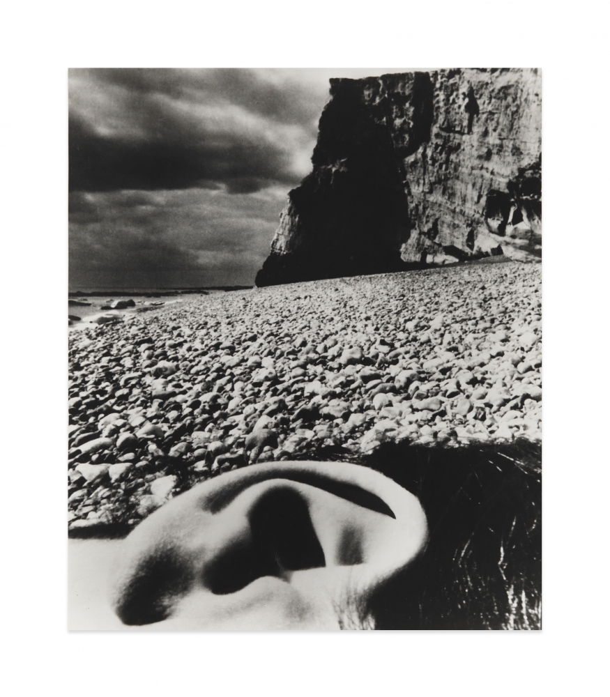 Nude, East Sussex Coast, 1957, gelatin silver print