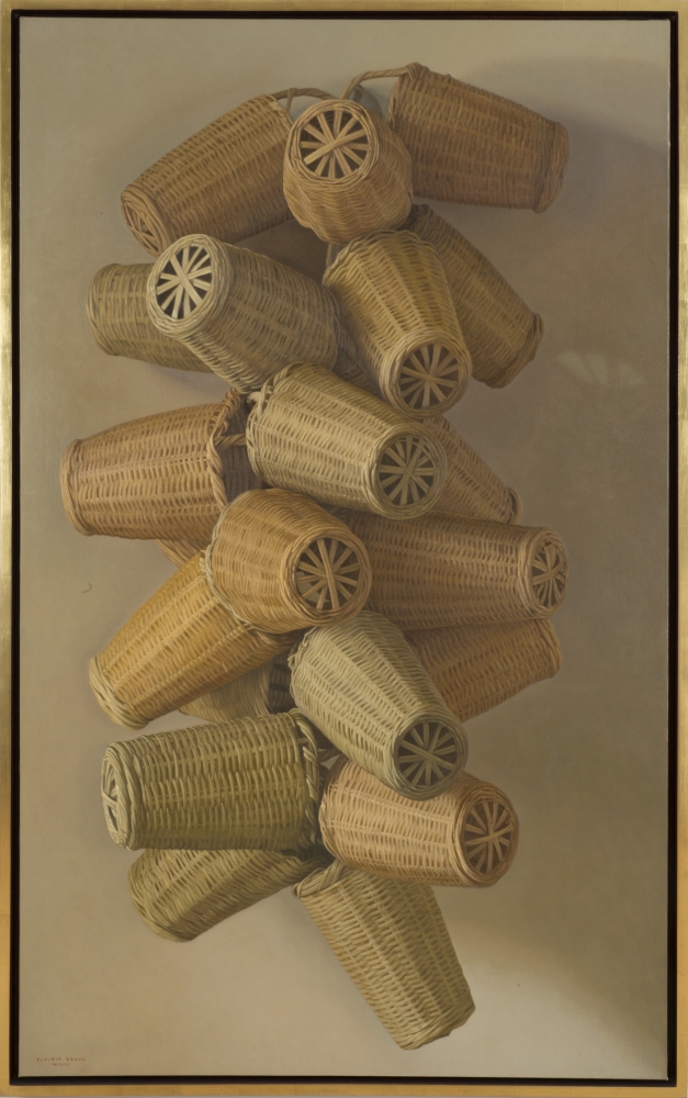 Canastos / Baskets, 2004
oil on canvas
57 1/2 x 35 in. / 146 x 89 cm