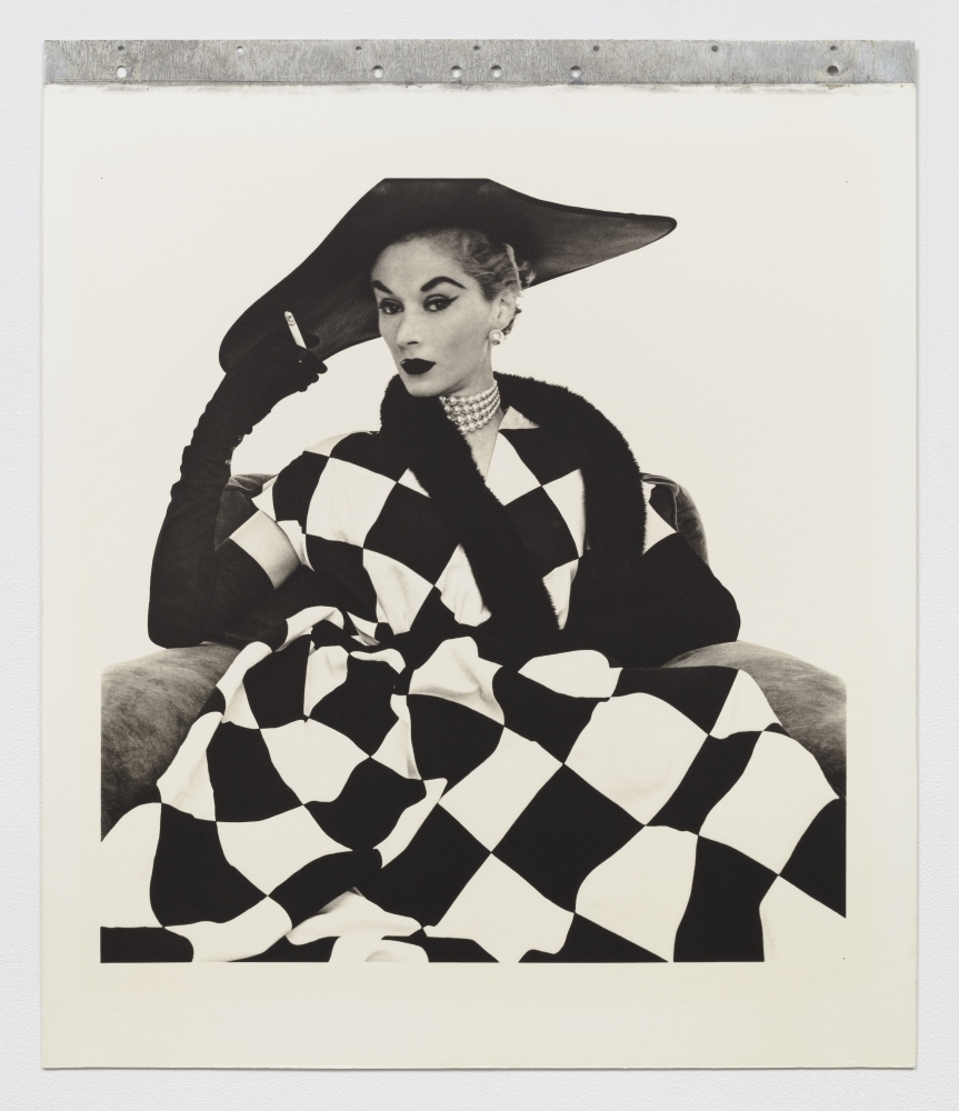 Irving Penn Harlequin Dress (Lisa Fonssagrives-Penn), New York, 1950