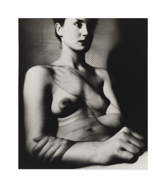 Nude, London (Multiple Exposure), 1956, gelatin silver print