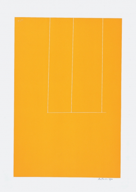 London Series I: Untitled (Orange), 1971

screenprint on J.B. Green mould-made Double Elephant paper, edition of 150

41 x 28 1/4 in. / 104.1 x 71.8 cm