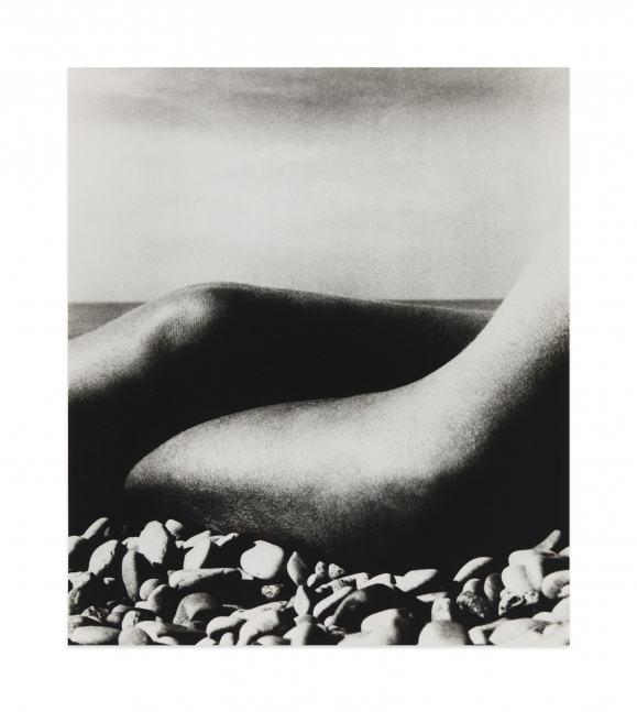Nude, Baie des Anges, France, 1959, gelatin silver print