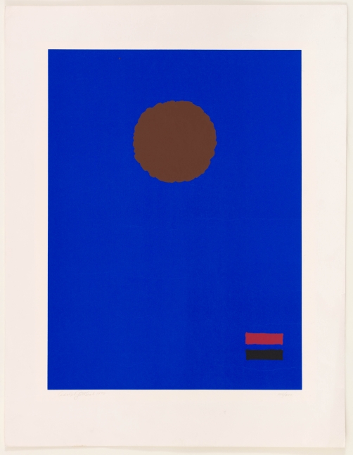 Blue Night, 1970

color silkscreen, edition of 200

31 x 24 in. / 78.7 x 61 cm