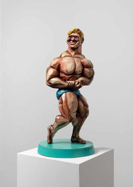 Red Grooms, Mr. Universe, 1990