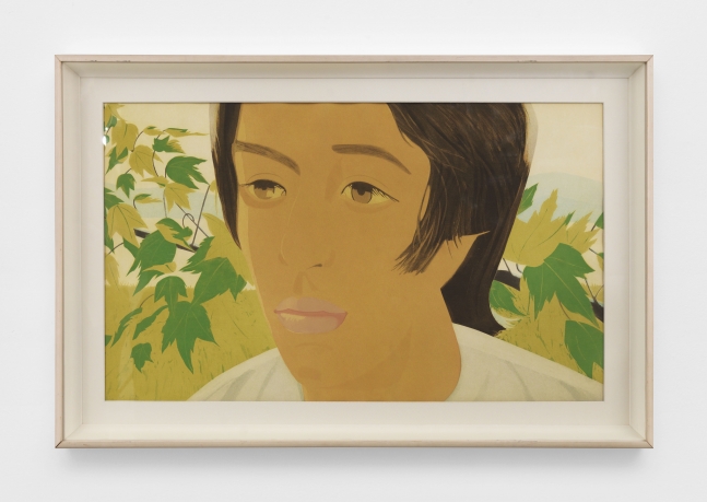 Boy with Branch I, 1975, color aquatint, edition of 90