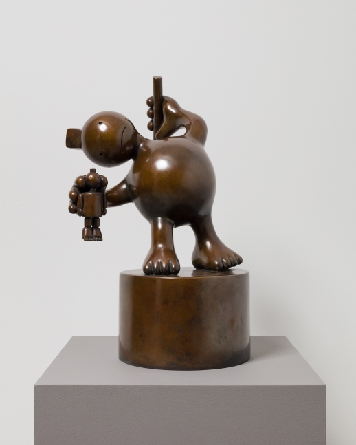 Tom Otterness

Kindly Geppetto, 2001&amp;nbsp;
bronze, edition of 6
24 x 15 x 15 1/2 in. /&amp;nbsp;61 x 38.1 x 39.4 cm