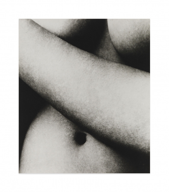 Nude, London, March 1958, gelatin silver print mounted on museum board