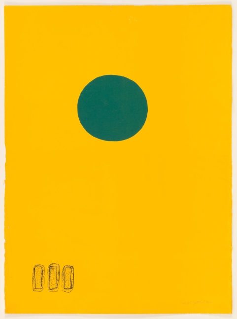 Chrome Yellow Green Disc, 1966

lithograph, edition of 50

30 x 22 in. / 76.2 x 55.9 cm
