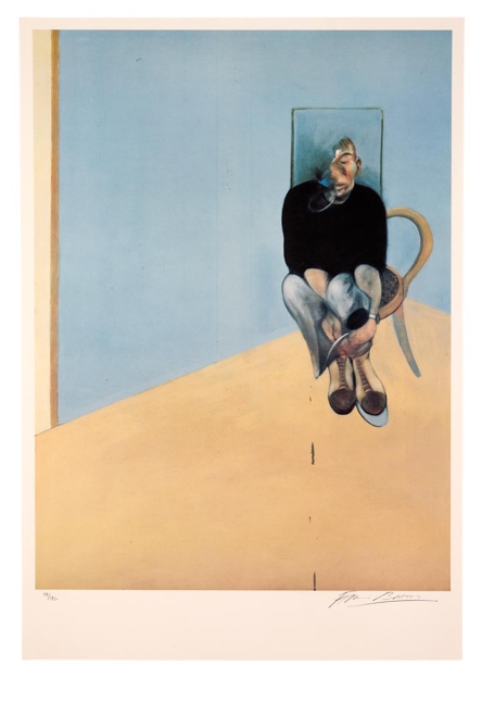 Francis Bacon
Study for Self Portrait 1982, 1984

offset lithograph, edition of 182

37 x 25 5/8 in. / 94 x 65.1 cm