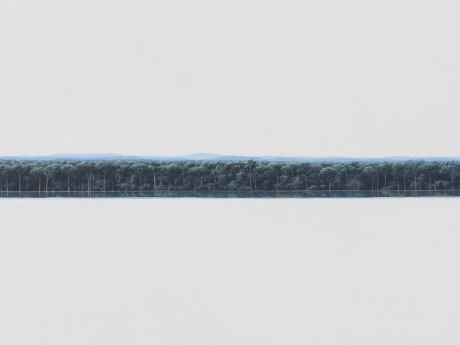 Entre silencios (detail), 2015, acrylic on canvas