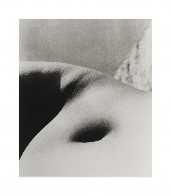 Nude, East Sussex Coast, 1960, gelatin silver print mounted on museum board